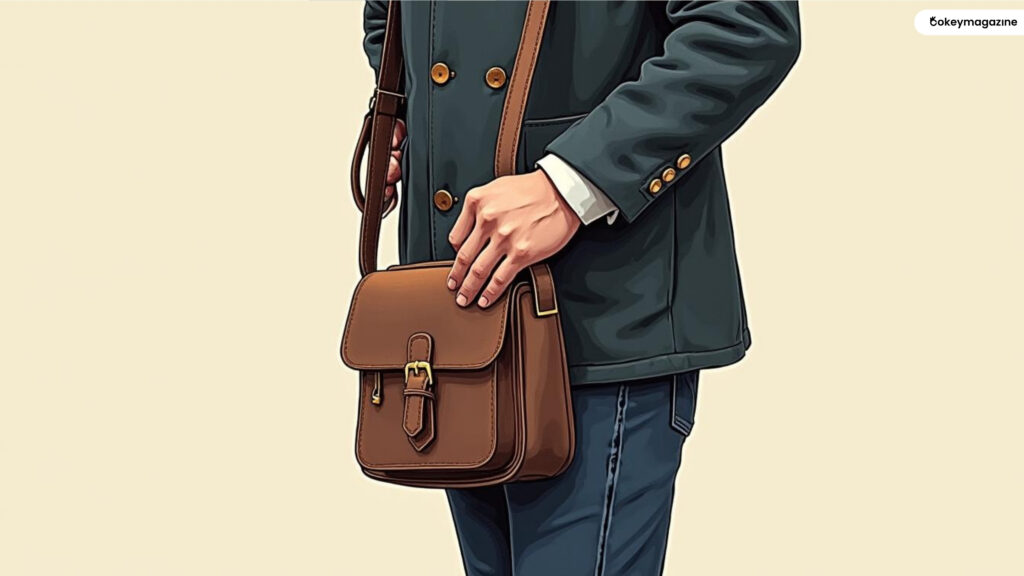 How to Style men's Crossbody Bags