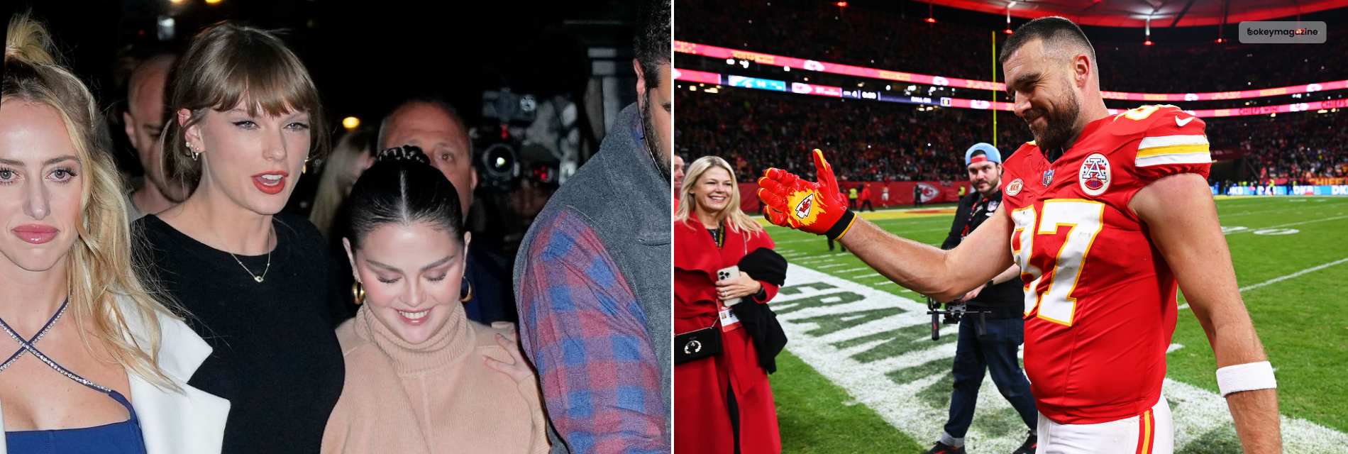 Taylor Swift Showed Support For Travis Kelce