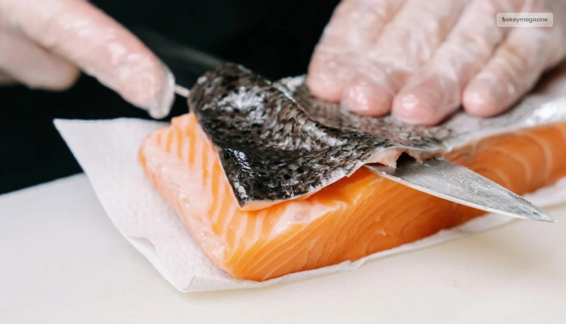 Remove Salmon Skins A Step-By-Step Guide